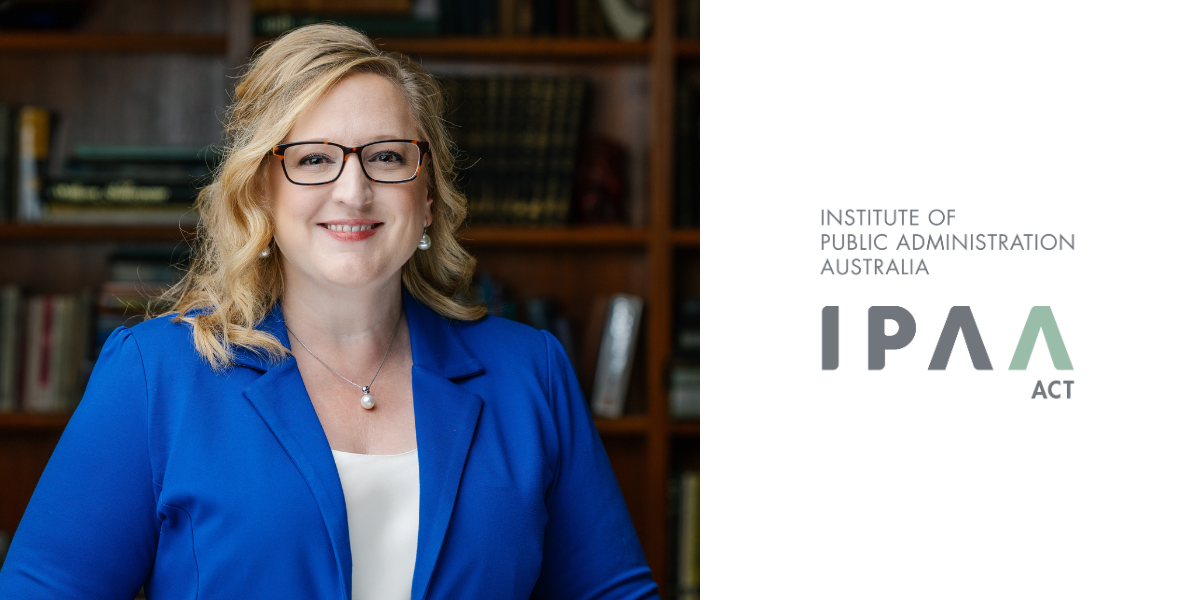 Institute of Public Administration Australia ACT welcomes new CEO Kate Driver image